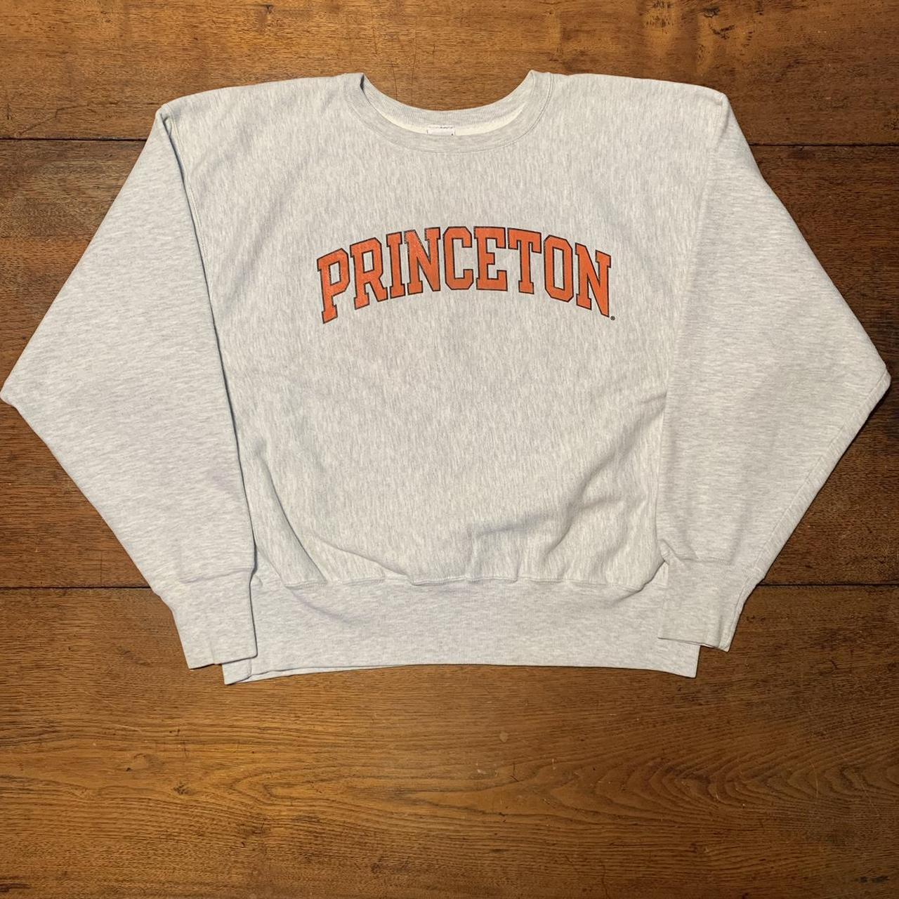 Champion Reverse Weave Pullover Sweatshirt Princeton... - Depop