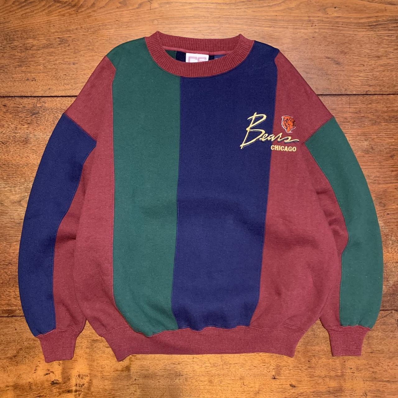 90s Chicago Bears vintage NFL Crewneck sweatshirt.  - Depop