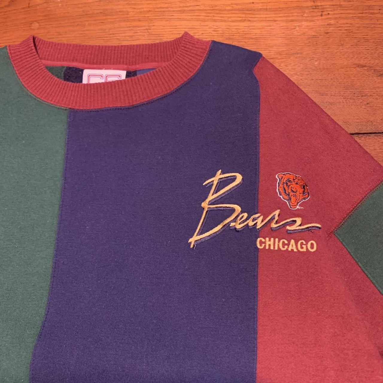 90s Chicago Bears vintage NFL Crewneck sweatshirt.  - Depop