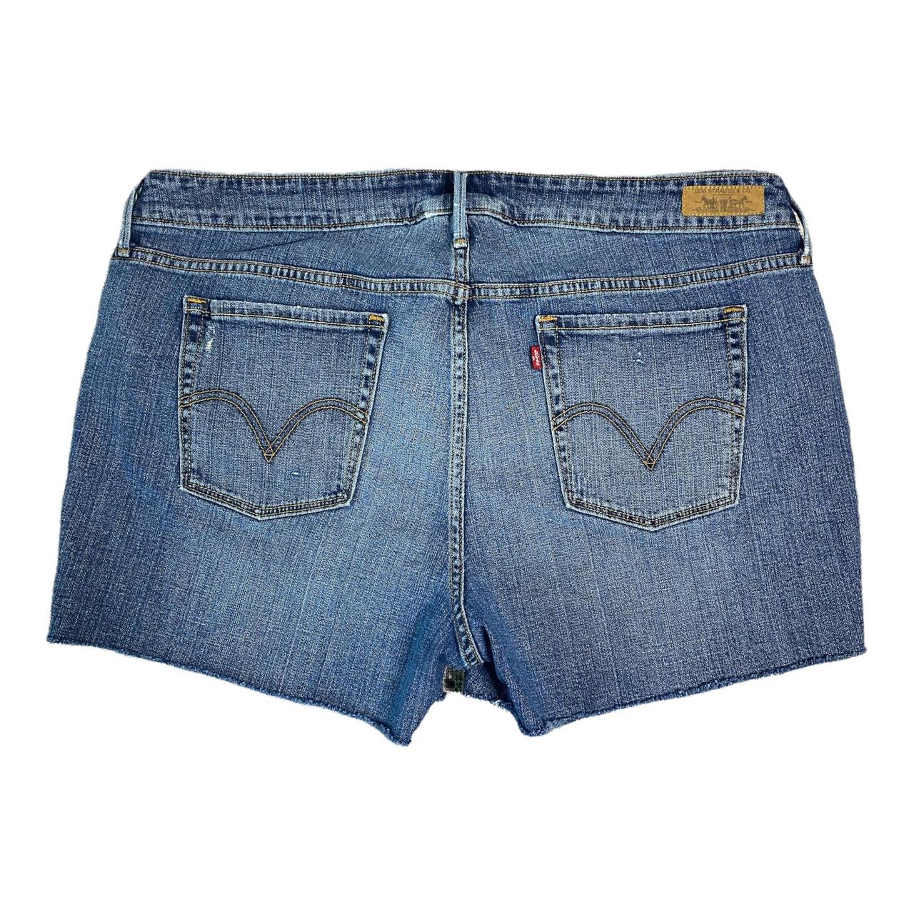 Levi's Boyfriend Jean Cutoff Shorts Women's Plus... Depop