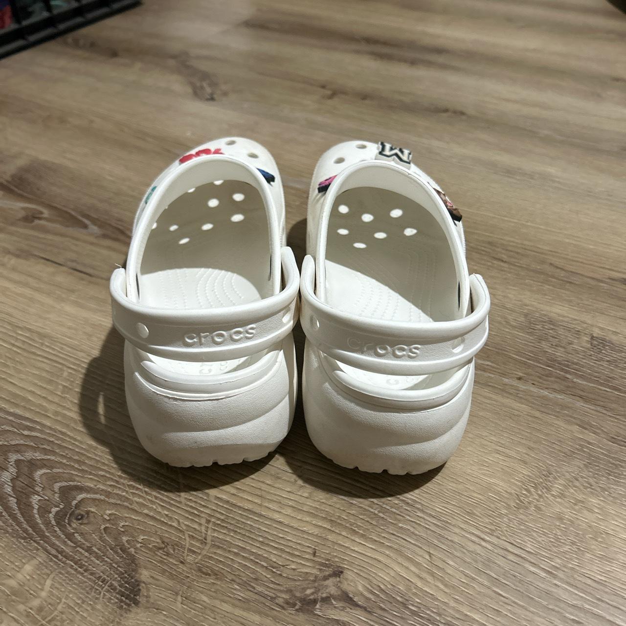 White crocs outlet womens 8