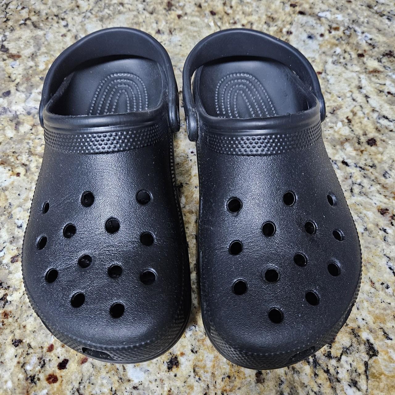 #croc #blackcrocs - Depop