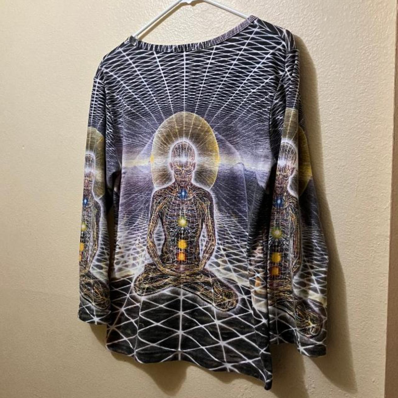 VINTAGE Alex Grey Art All Over Print T-shirt outlet Men’s Adult Large