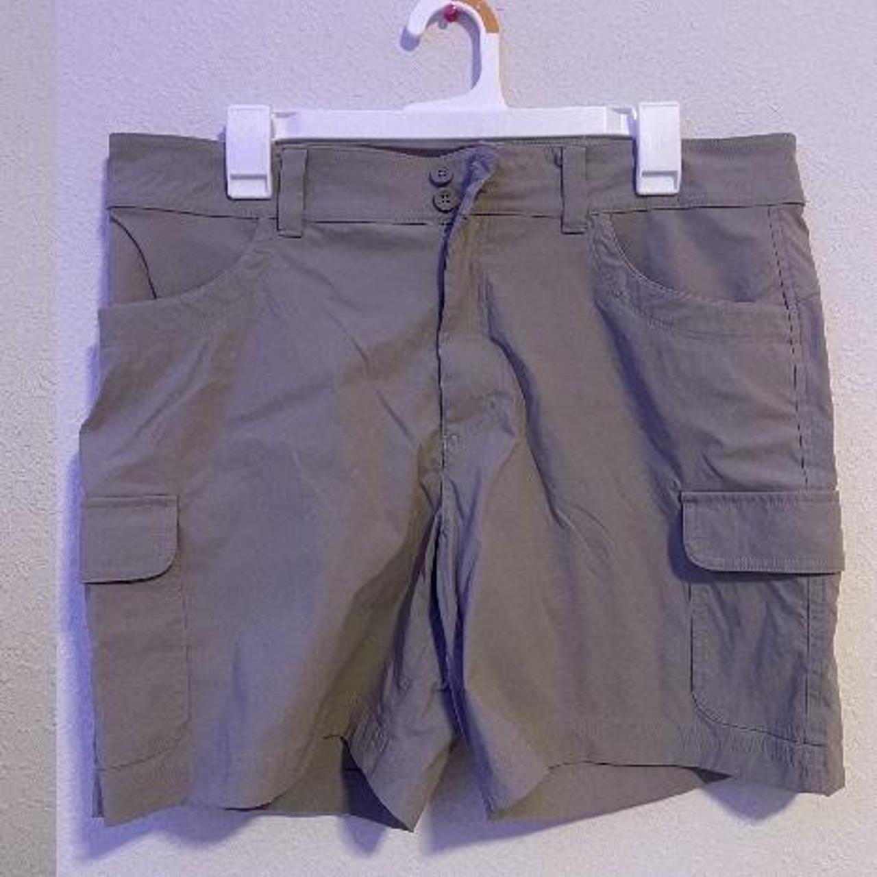 Khaki Cargo shorts. Super cute and comfy. Worn once.... - Depop