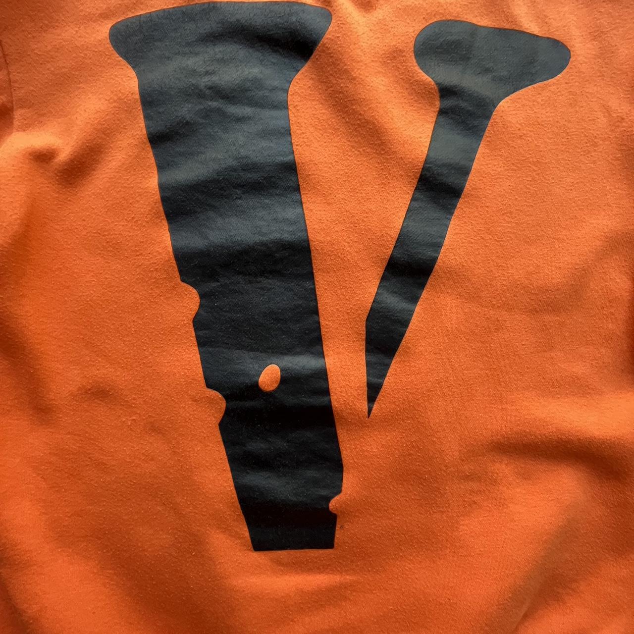 Vlone discount orange sweatshirt