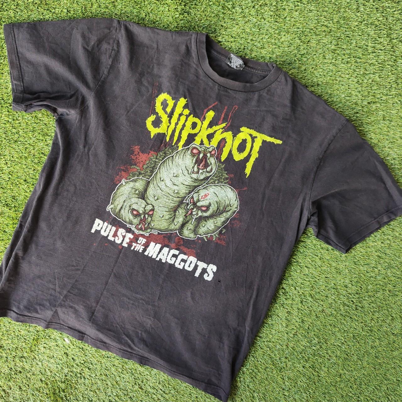 Slipknot Pulse Of The Maggots T Shirt Size Xxl Pit Depop