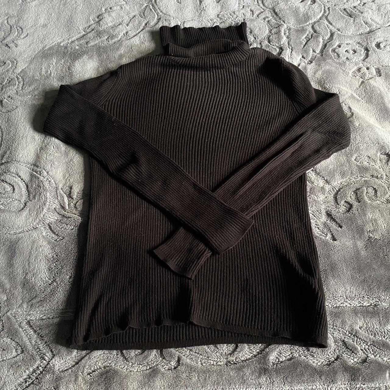 black long sleeve turtleneck! - size: XS - brand:... - Depop