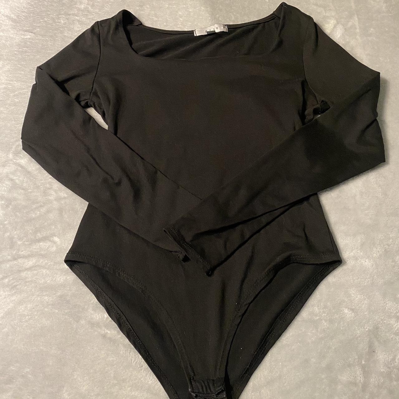 black long sleeve body suit! - size: XS - brand:... - Depop