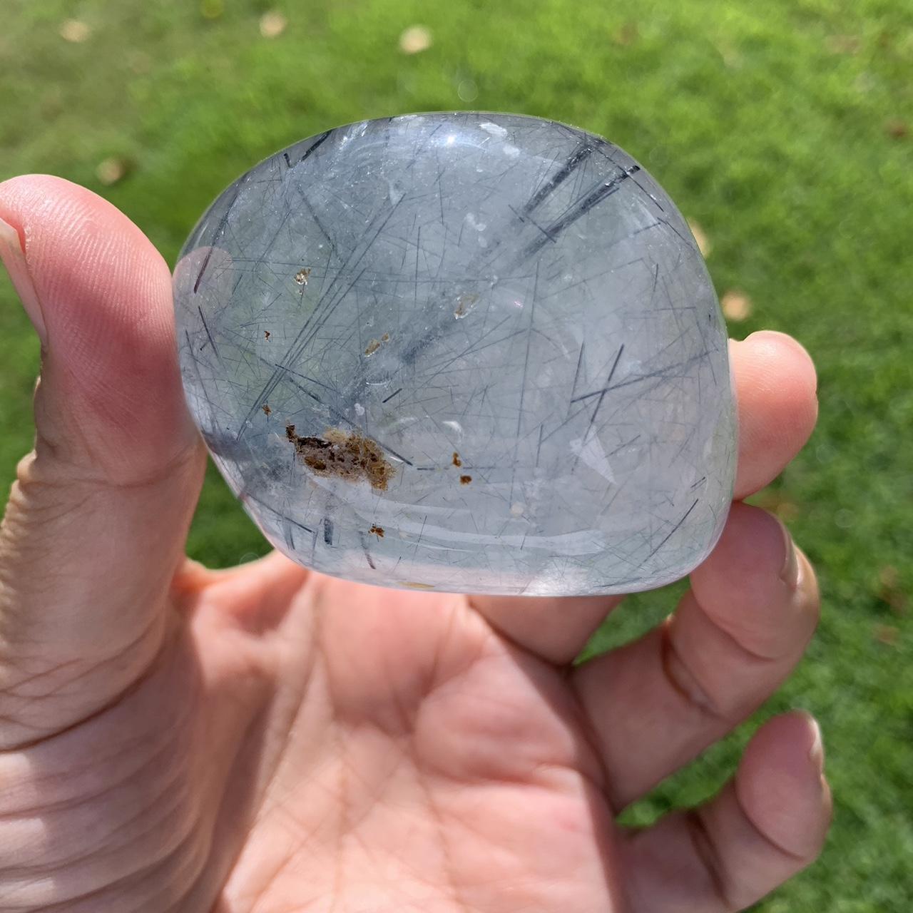 Rare Blue Tara Quartz from Brazil * It is said that... - Depop