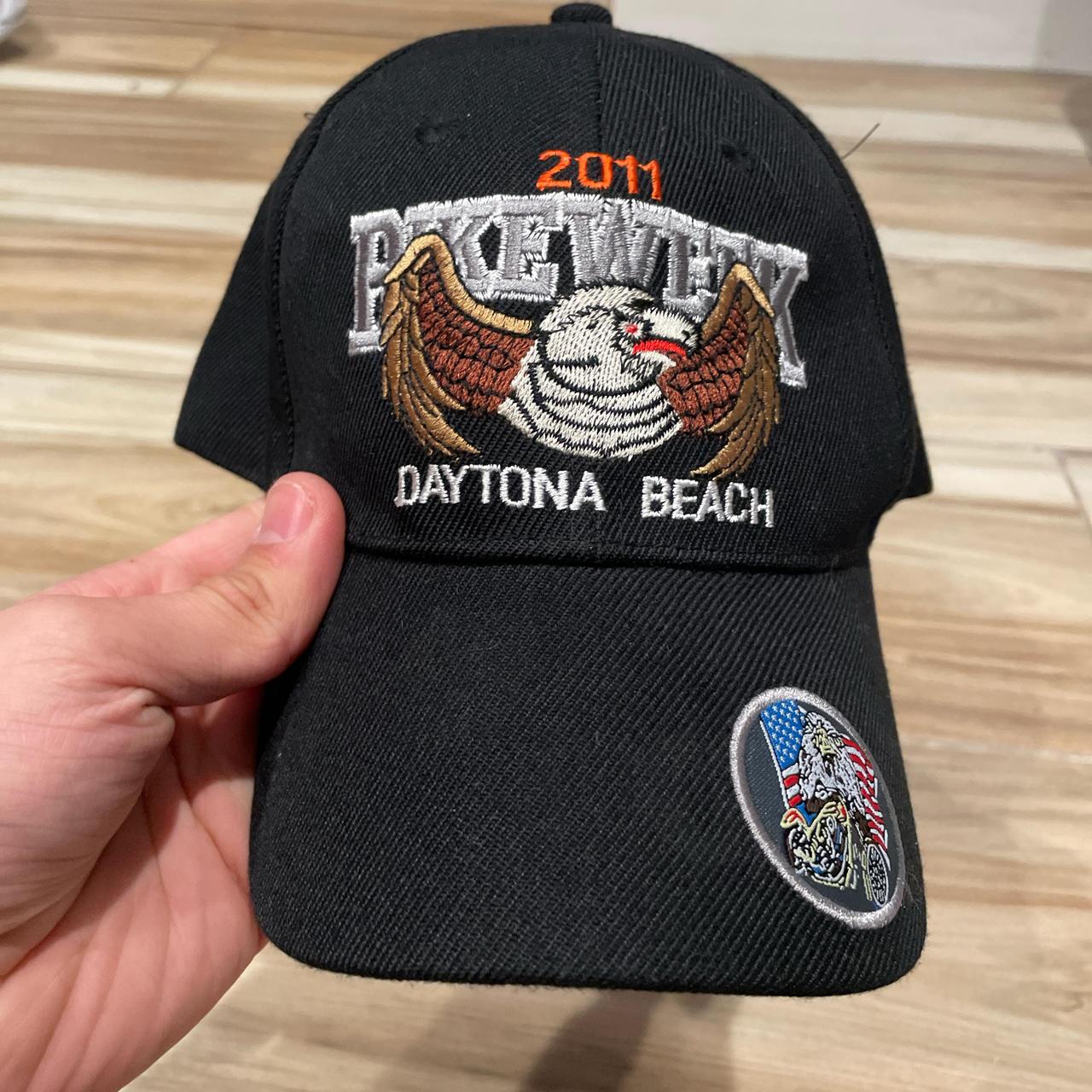 2011 Bike Week Cap Daytona Beach Eagle Design Like... | Depop