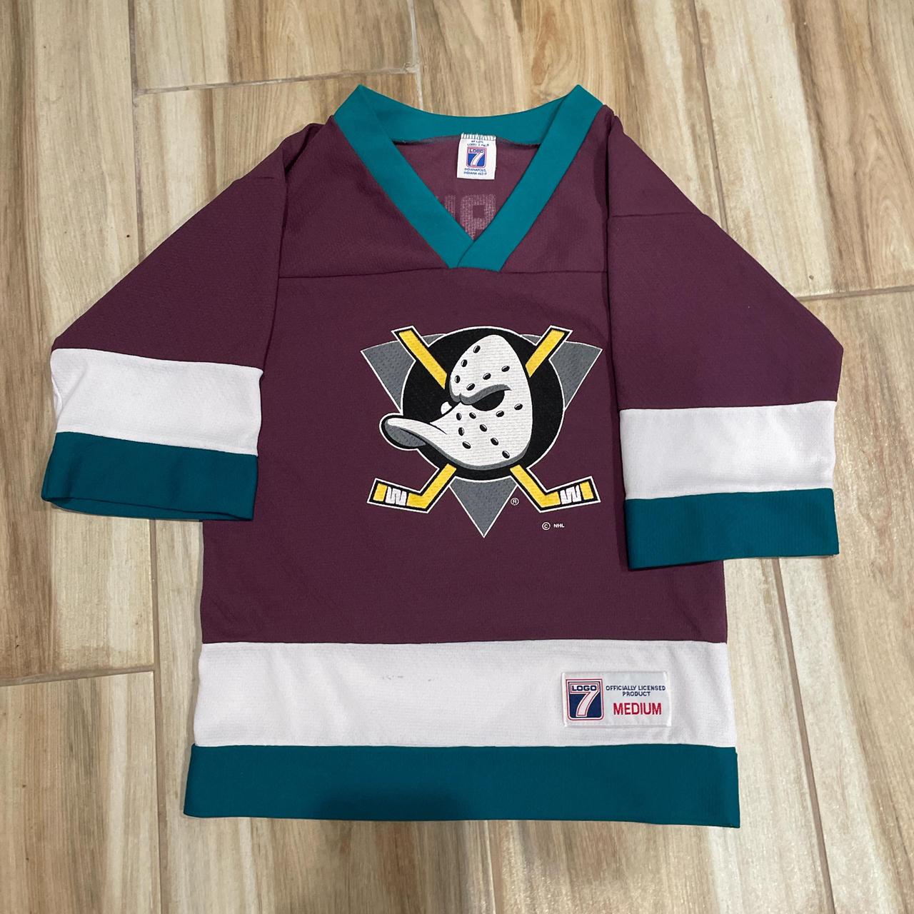 90s Mighty Ducks Jersey Insane Jersey Size Youth. Depop