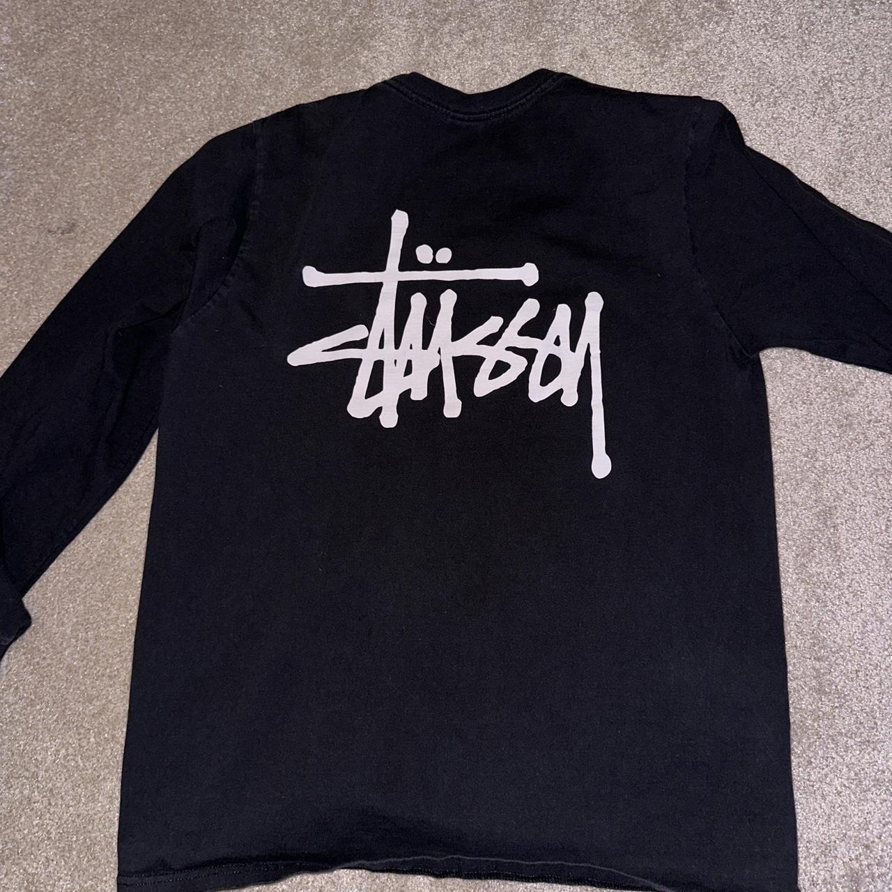 stussy long sleeve size M perfect condition, barely... - Depop
