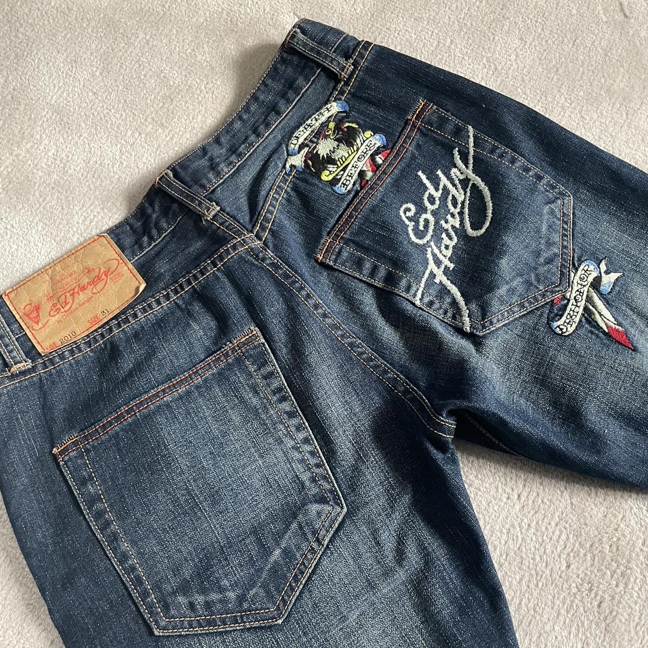 Ed Hardy Women's Jeans Depop