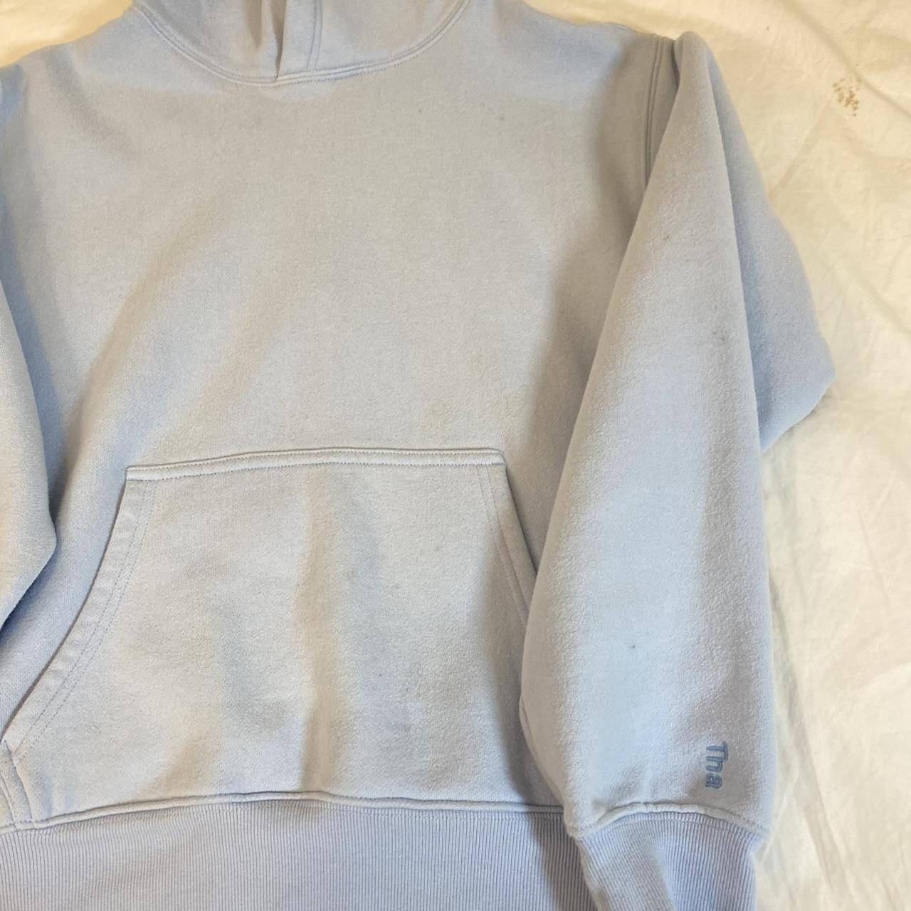 Aritzia Women's Blue Hoodie | Depop