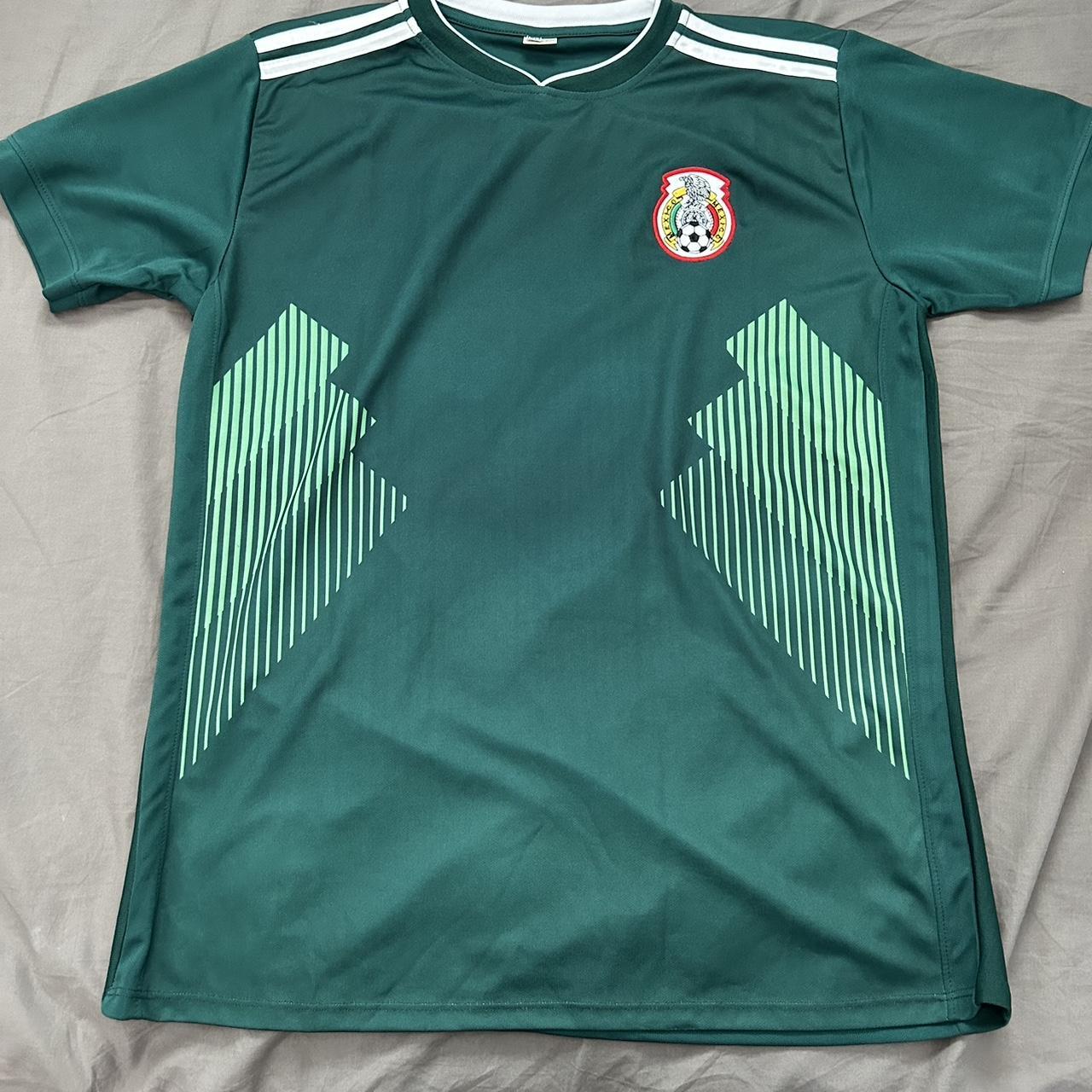 Chicharito Mexico Home Jersey Sixe XL, fits like L - Depop