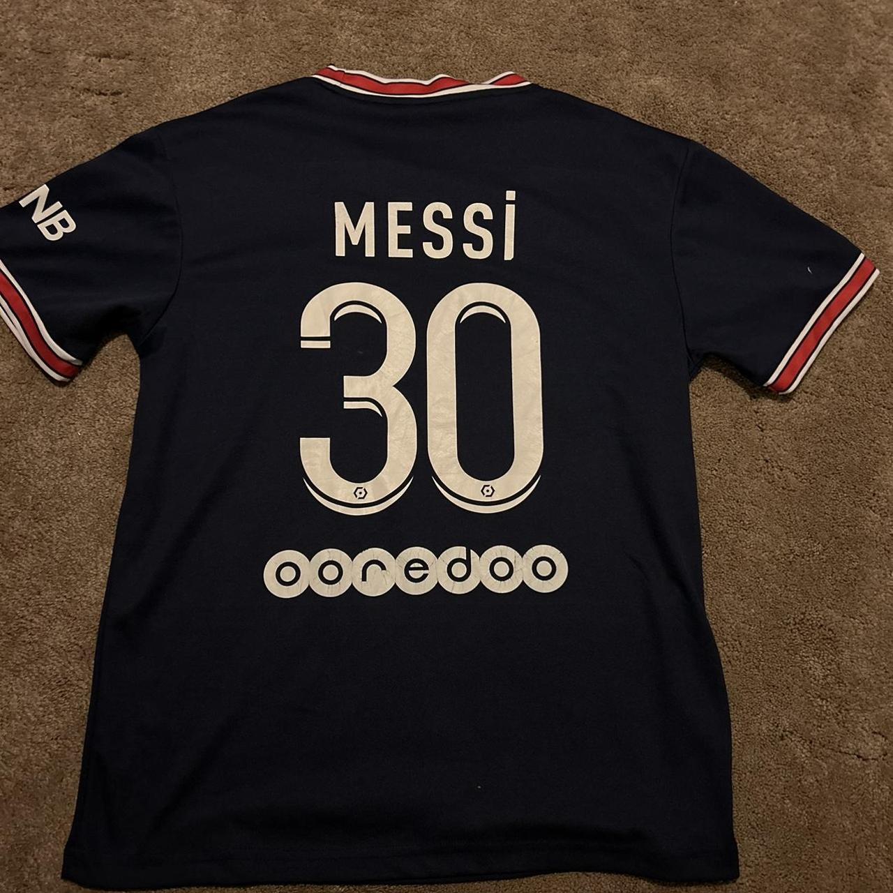 Lionel Messi PSG Jersey Size S, could possibly fit a M Depop