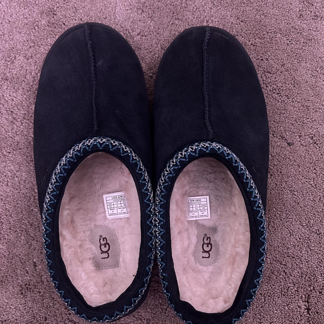 navy blue ugg tasman