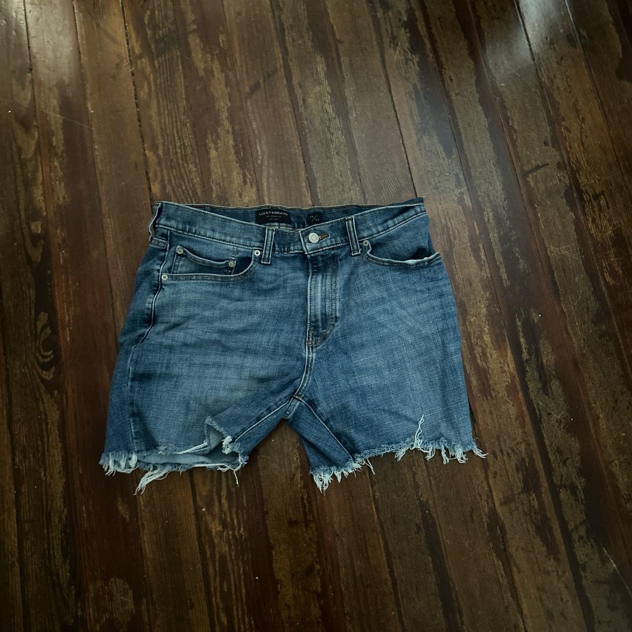 DEPOP payment only Home made jorts Fits like a... - Depop