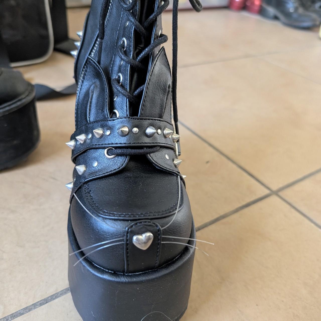 Demonia Women's Boots - Black - US 8 – super rare… - image 3