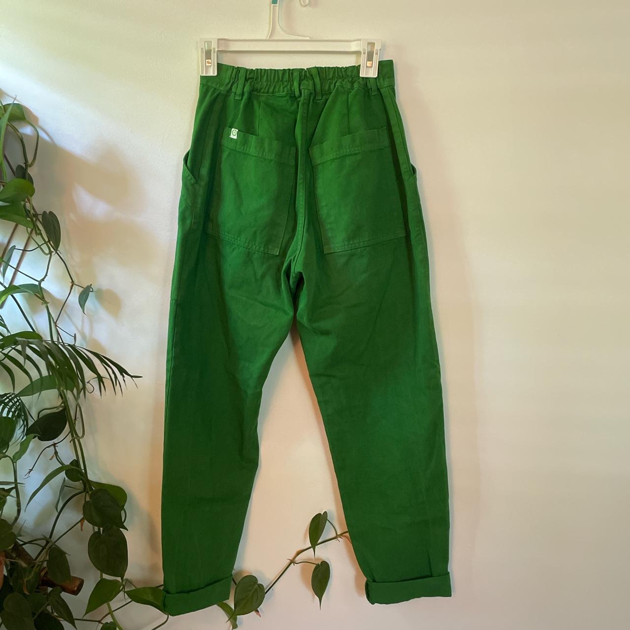 Big Bud Press Pencil Pants In Green Size Xs I Love Depop 