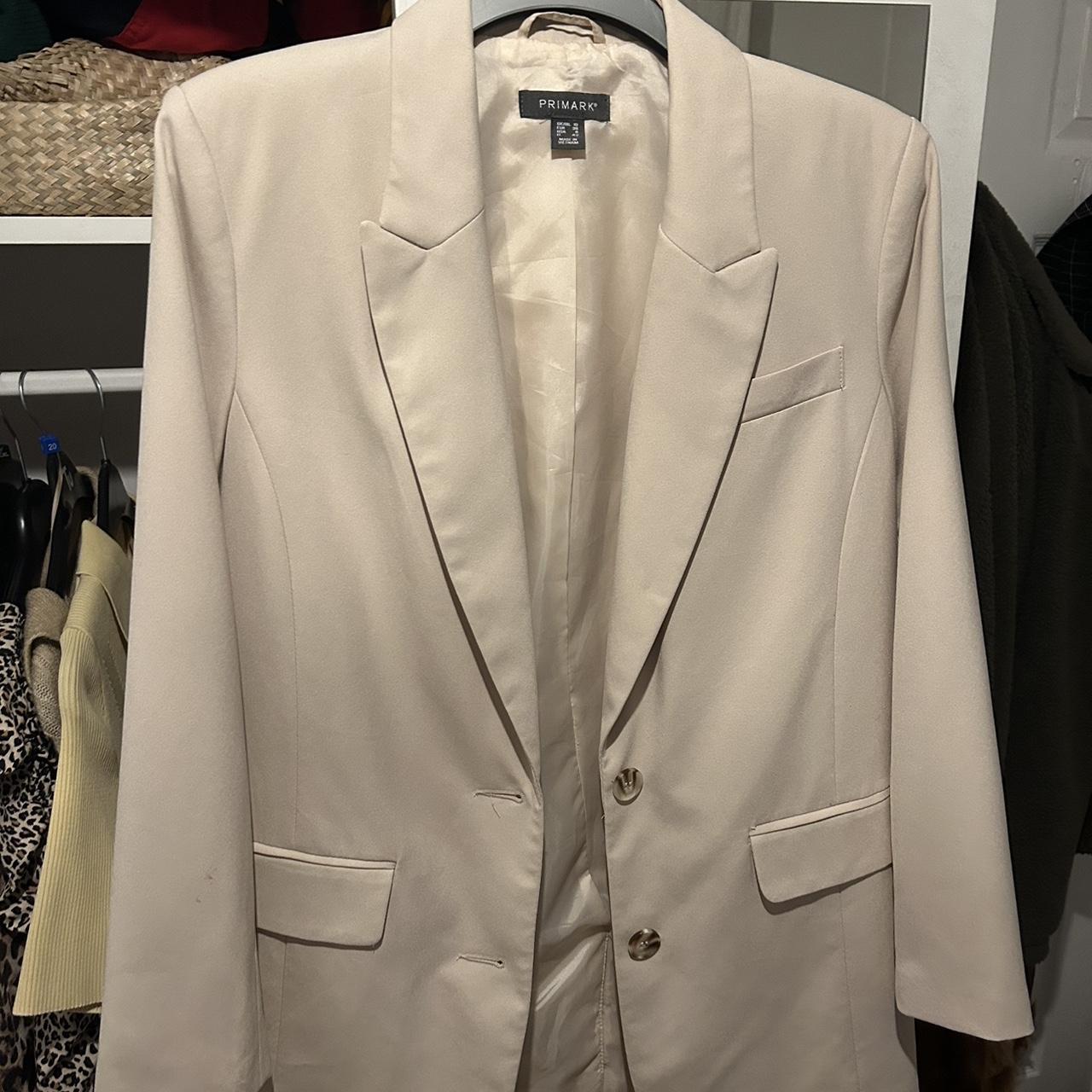 Double breasted primary blazer. Worn once. Perfect... - Depop