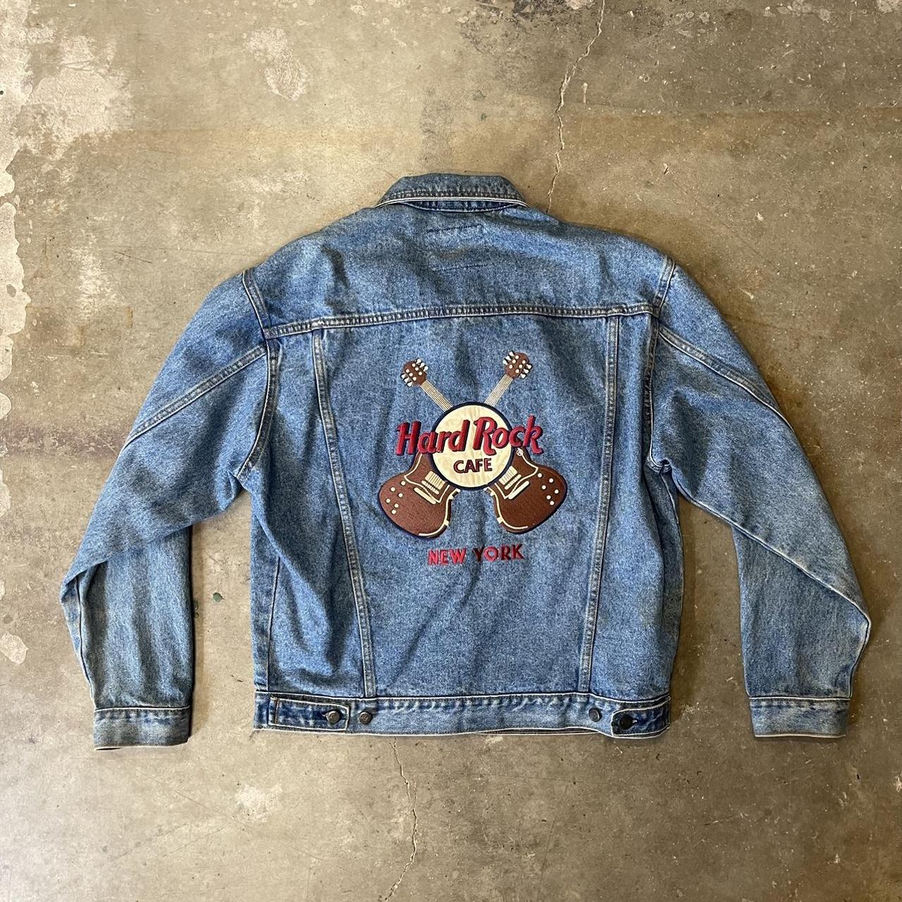 Hard Rock jean jacket - Depop