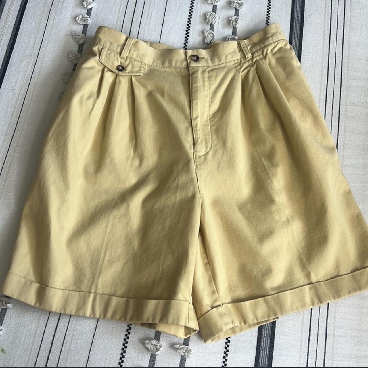 Rafaella Women's Yellow Shorts | Depop