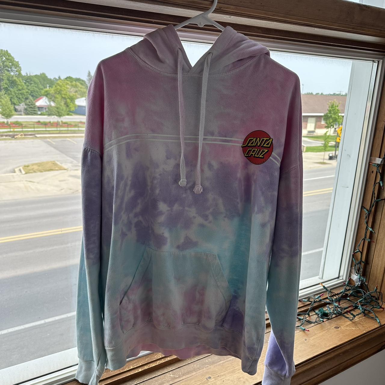 Tie dye Santa Cruz hoodie XL, #santacruz