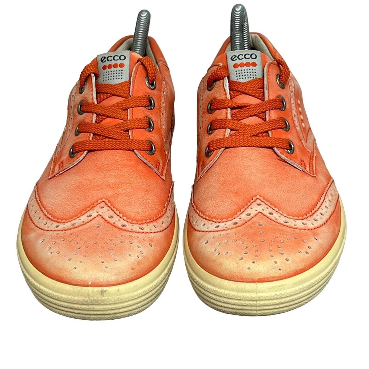 Ecco golf shoes womens hot sale orange