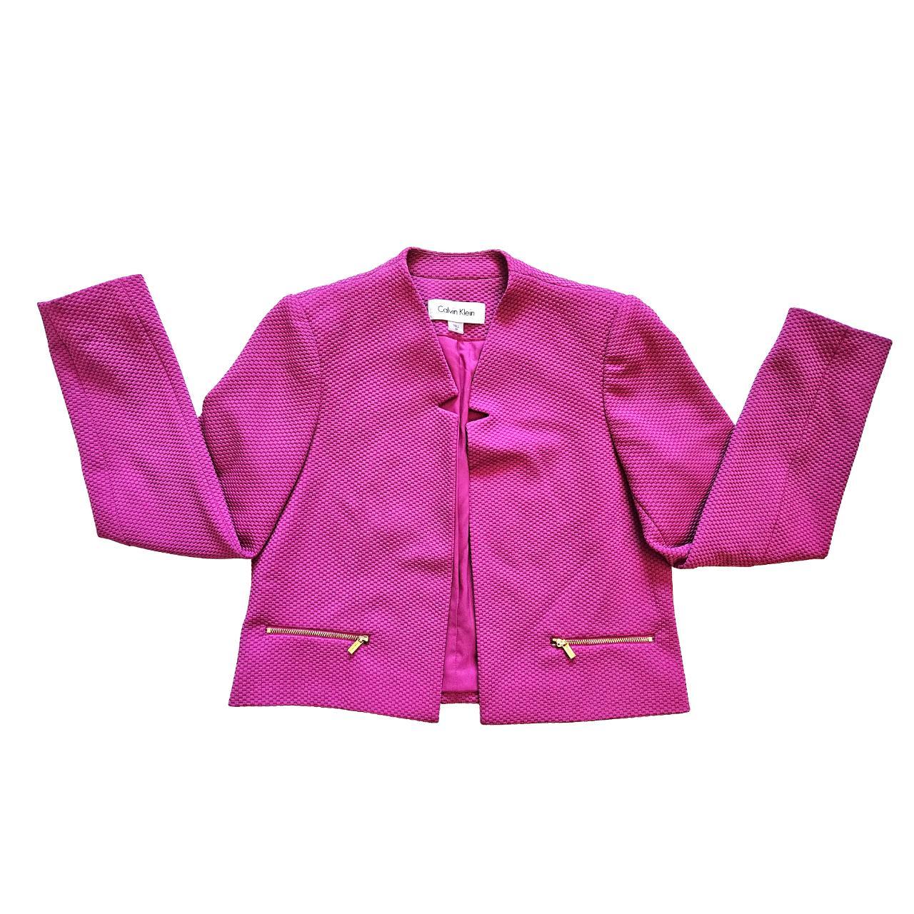 Calvin klein pink clearance blazer