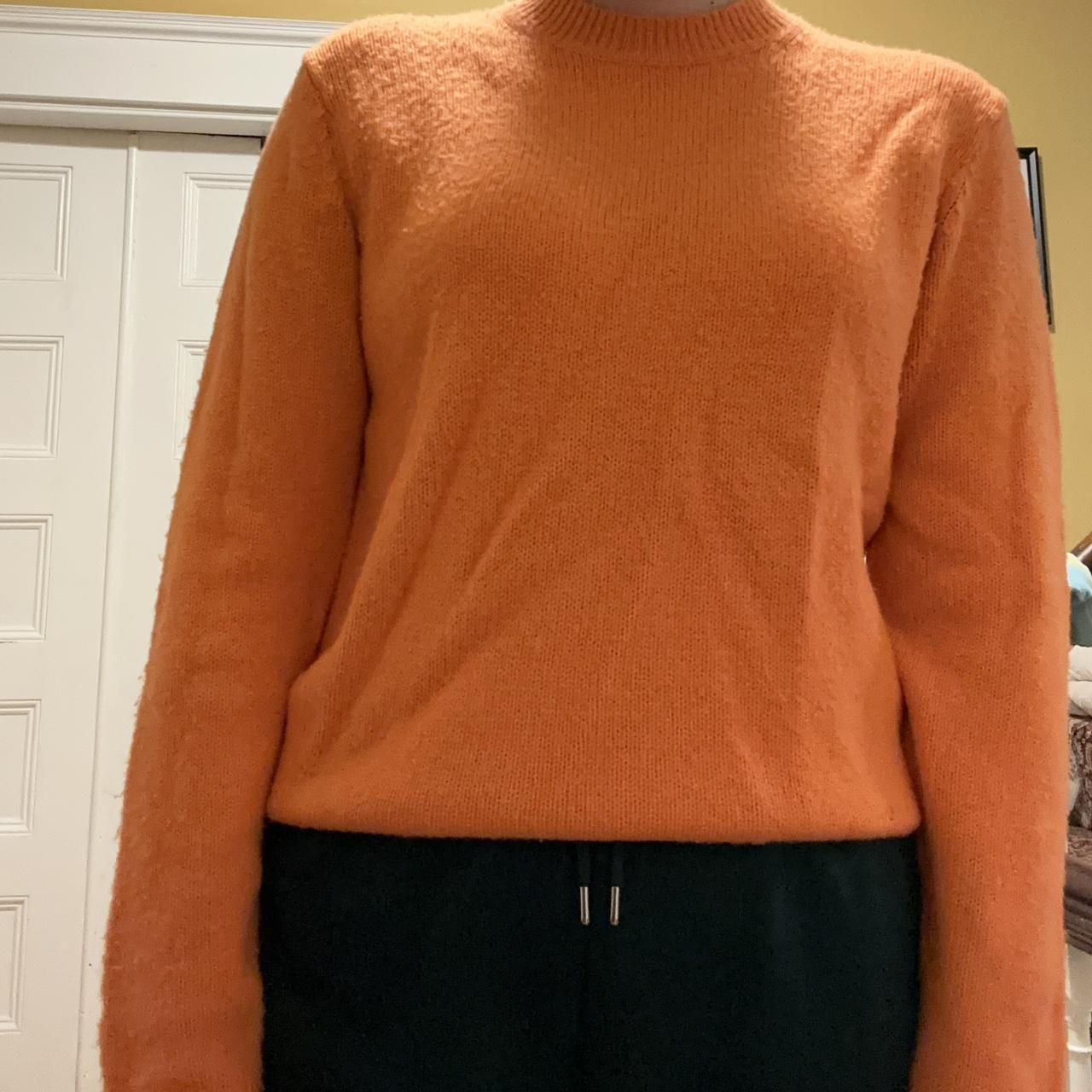 Acne studios orange outlet sweater