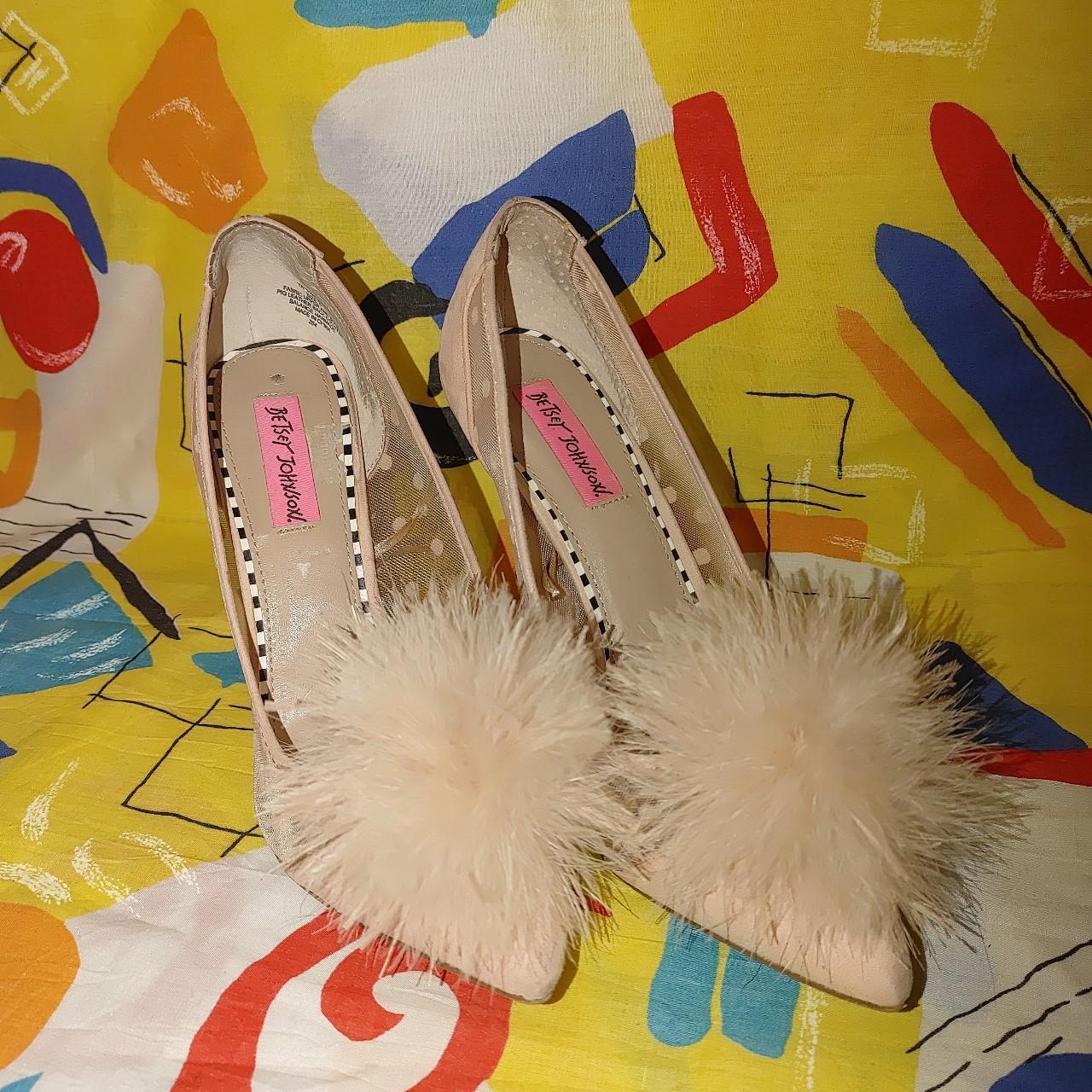 Betsey Johnson Womens Pink Courts Depop