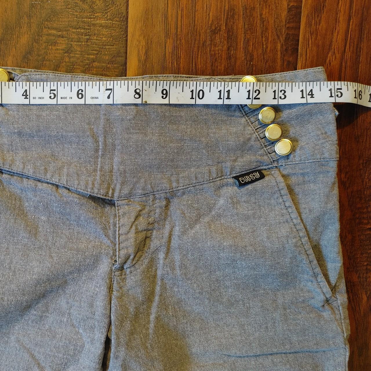 Obey Women's Grey and Gold Shorts (5)