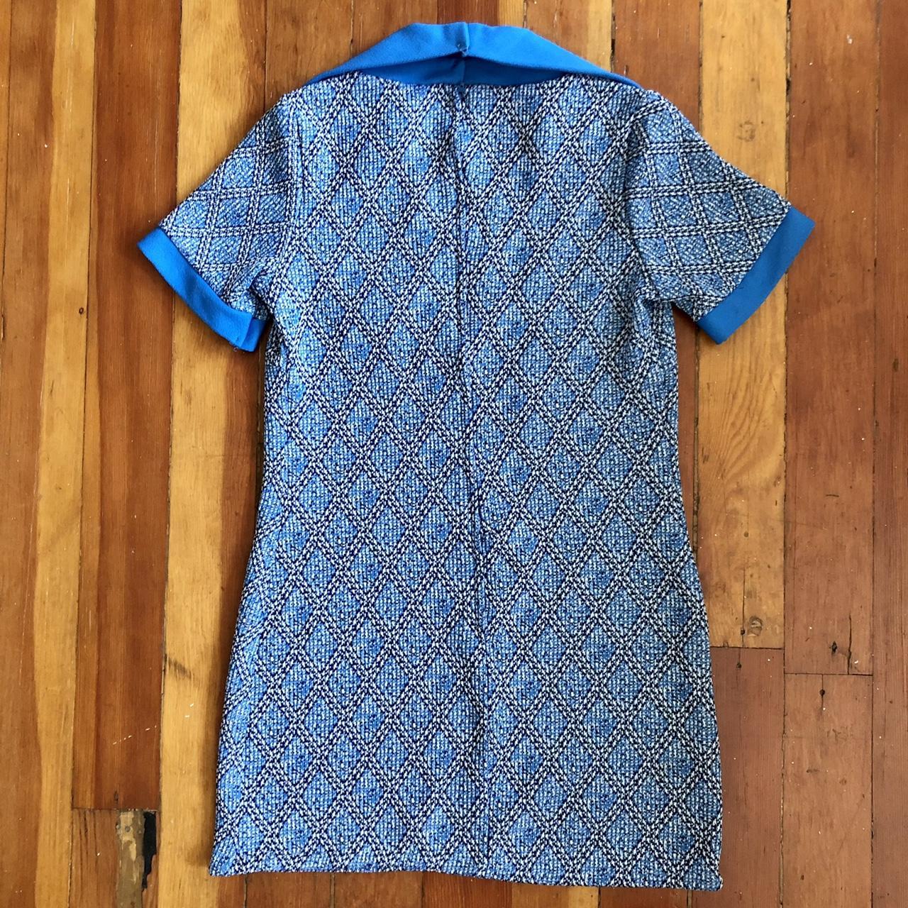 Vintage 60’s Mini Dress How mod! Tag says Size 10... - Depop