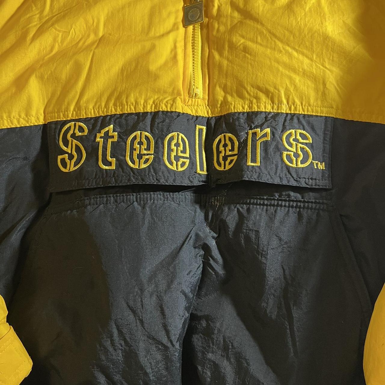 Women's Pittsburgh Steelers jacket. Size large fits - Depop