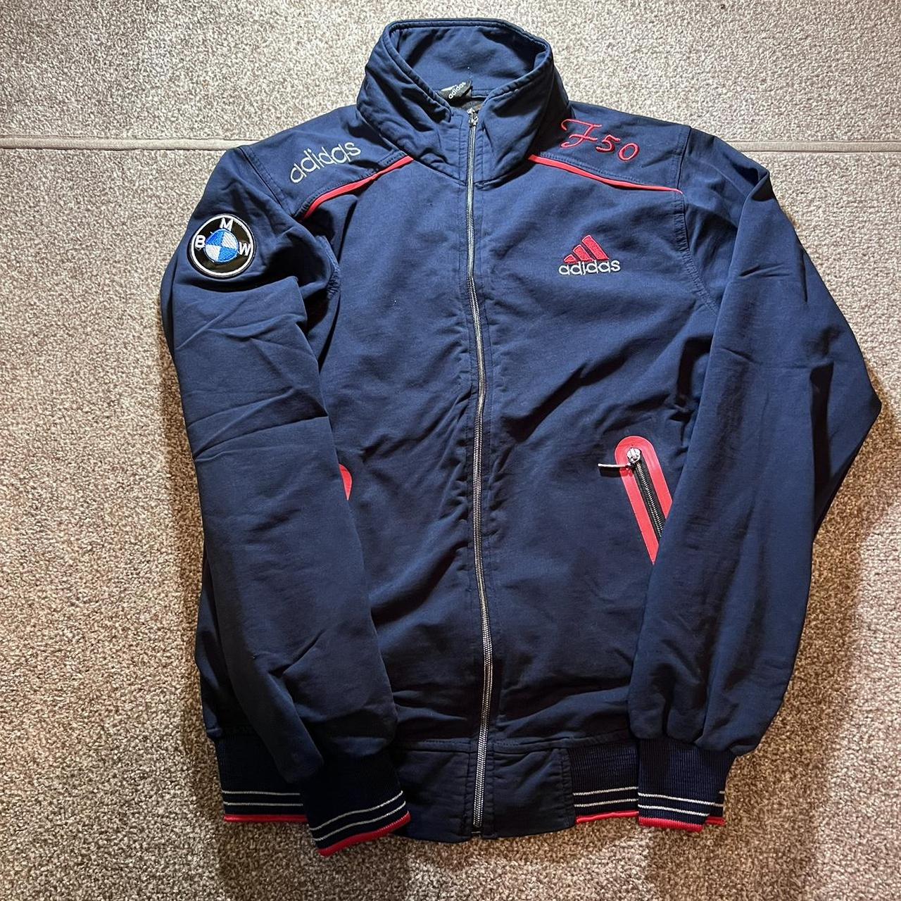 Adidas bmw race jacket 19X25 Size large - Depop