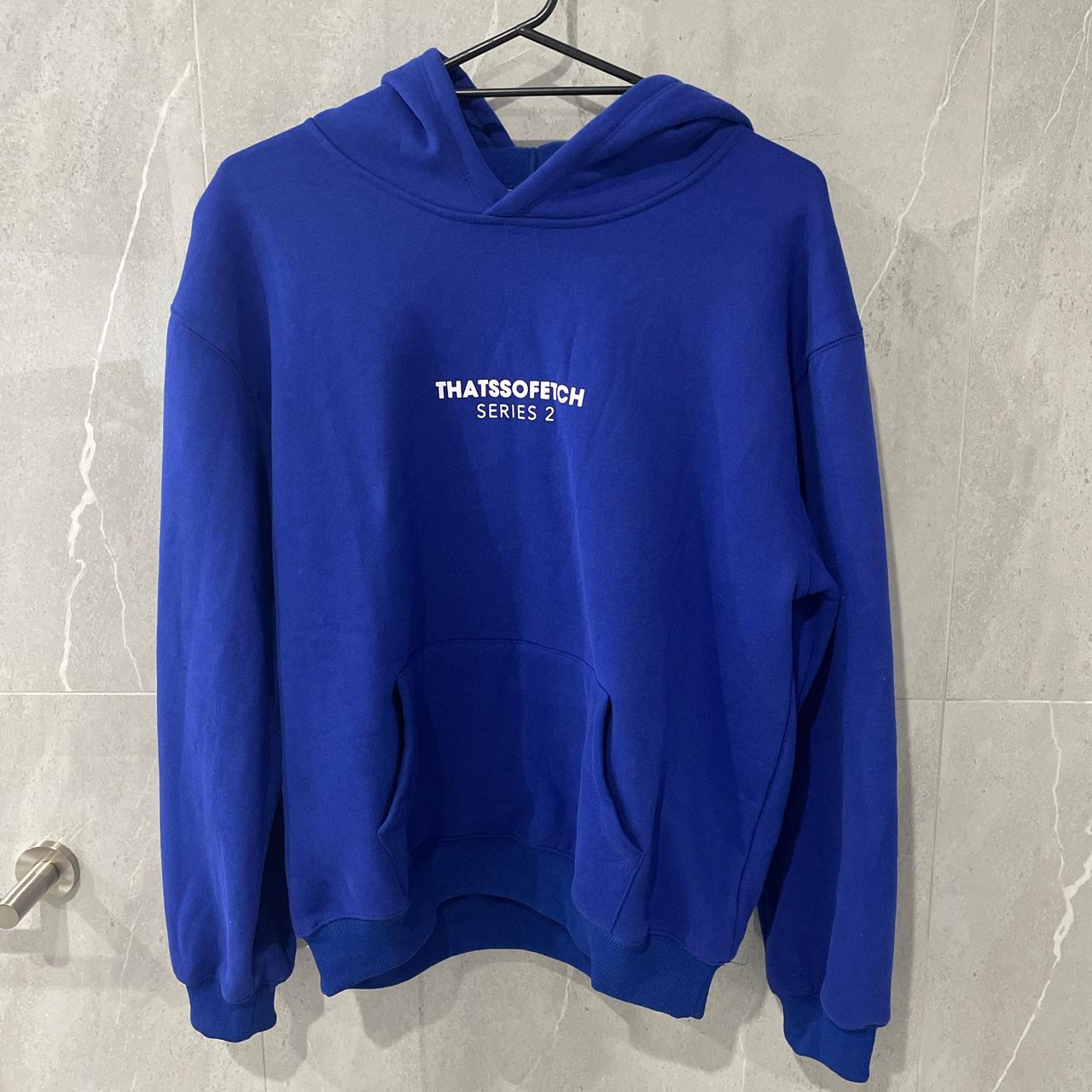 thats so fetch blue hoodie - Depop