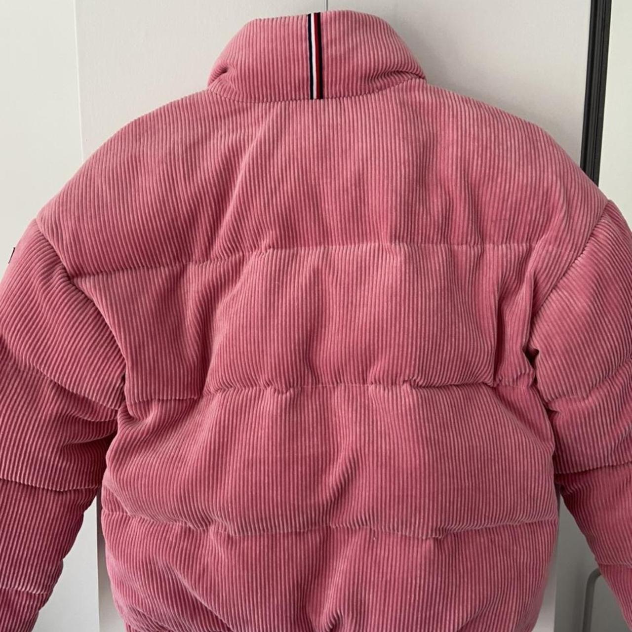 Tommy Hilfiger Women's Pink Coat Depop
