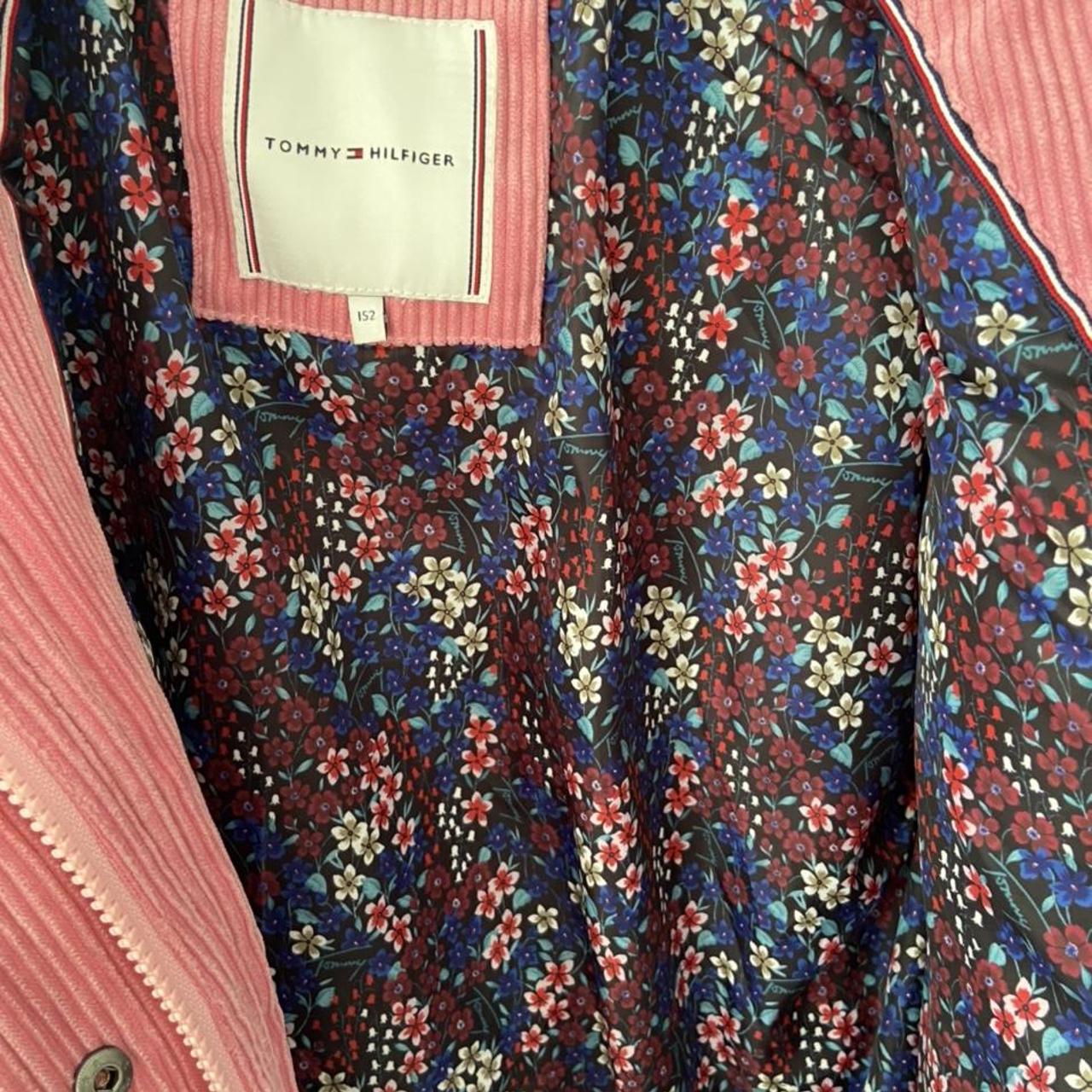 Tommy Hilfiger Women's Pink Coat Depop