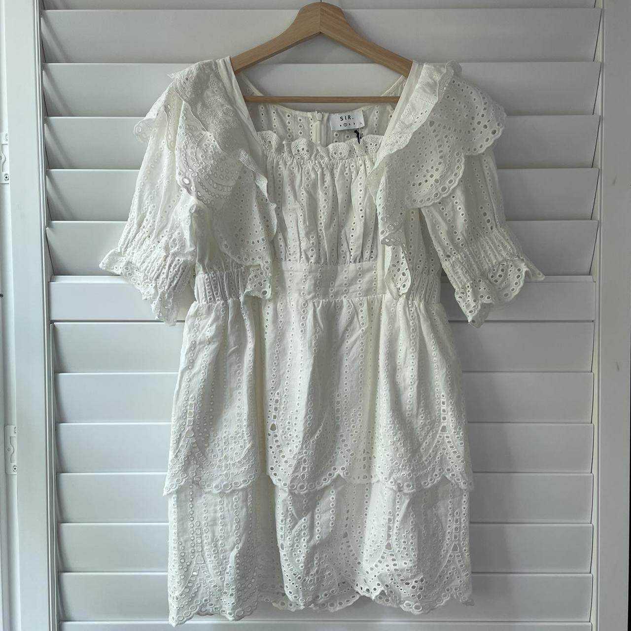 SIR. Women's White Dress | Depop