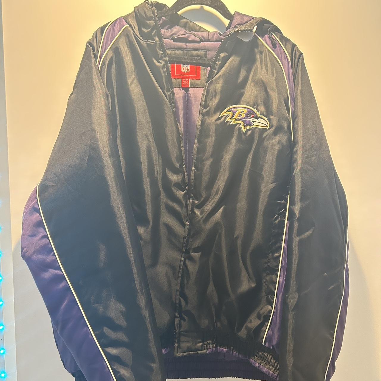 Vintage Baltimore Ravens Starter Coat. Youth Large, - Depop