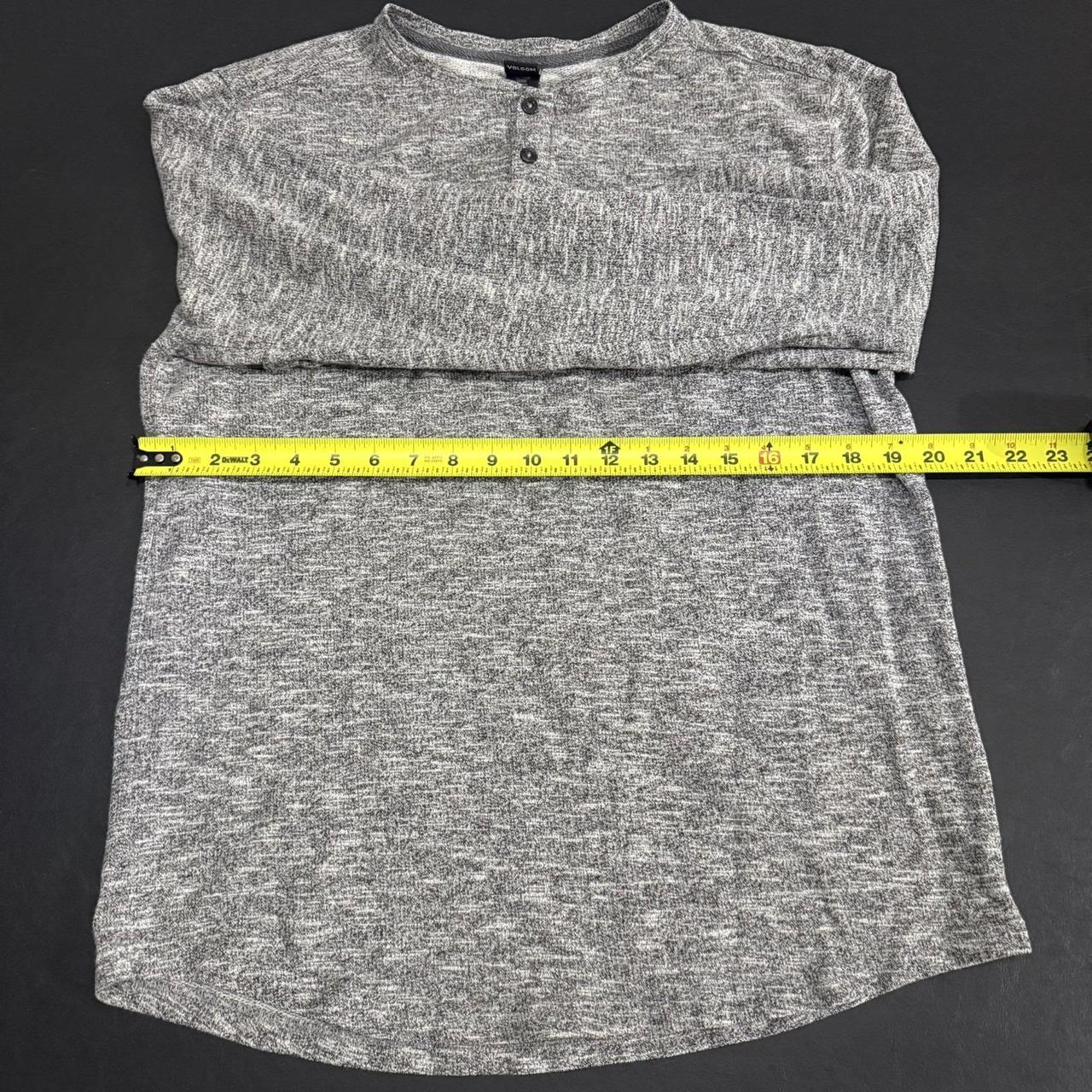 Volcom Men's Sweater - Grey - L – Volcom Solid Kn… - image 8