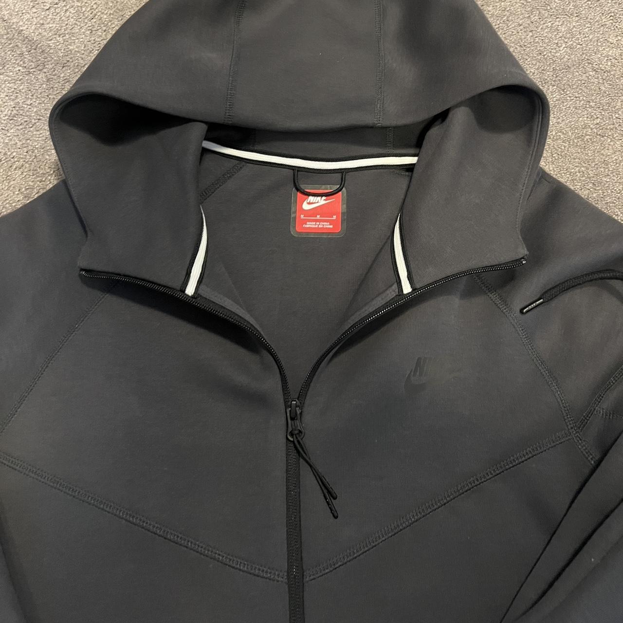 full black nike tech tracksuit