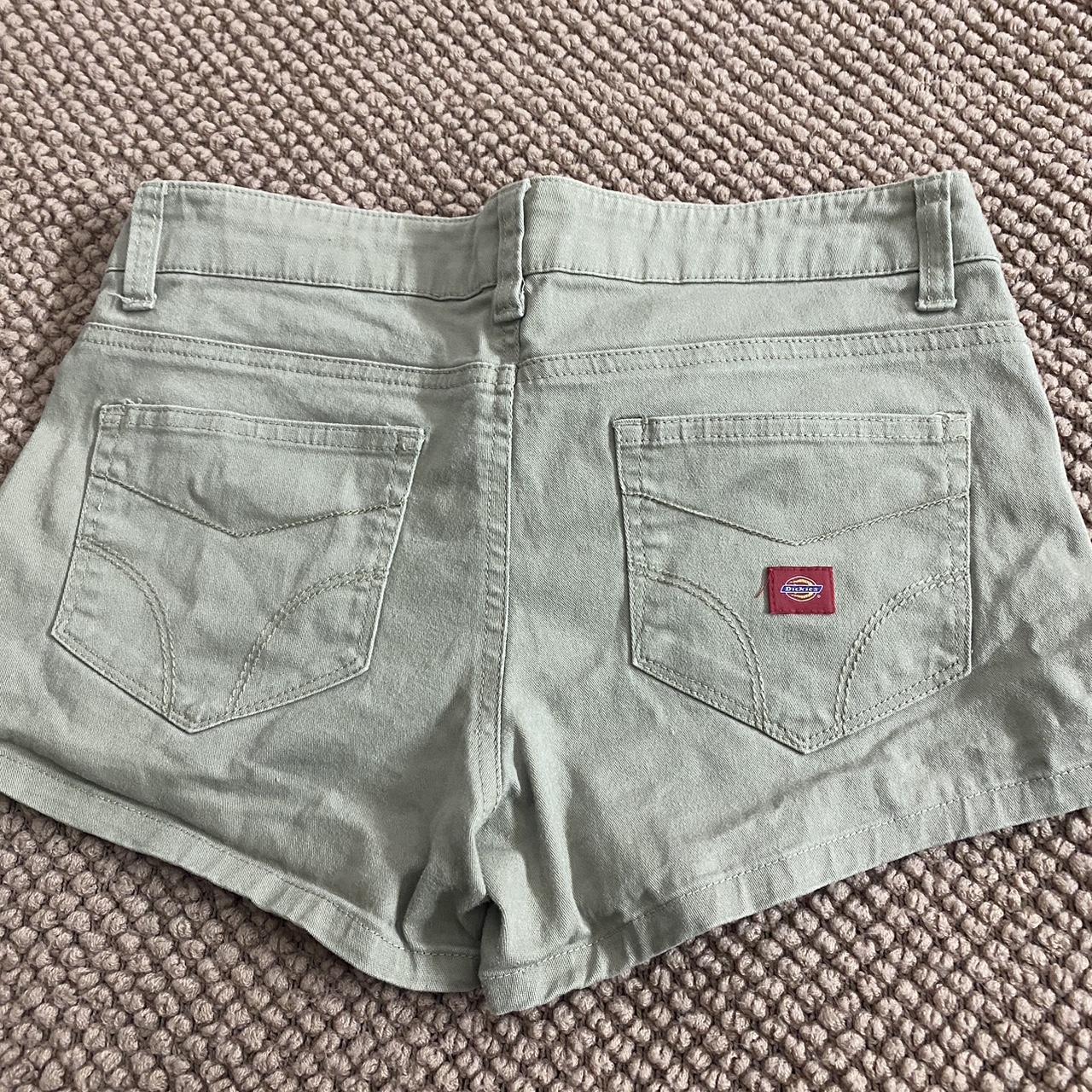 Dickies Khaki Shorts Womens Size 5 Depop