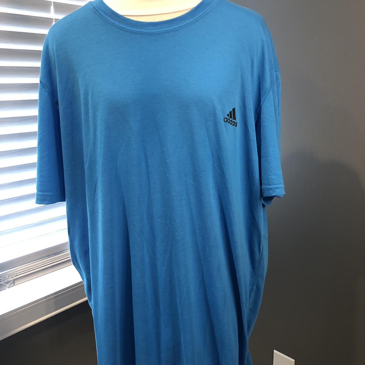 Adidas dry fit t shirt, XX Large. Minimal fading, no... - Depop