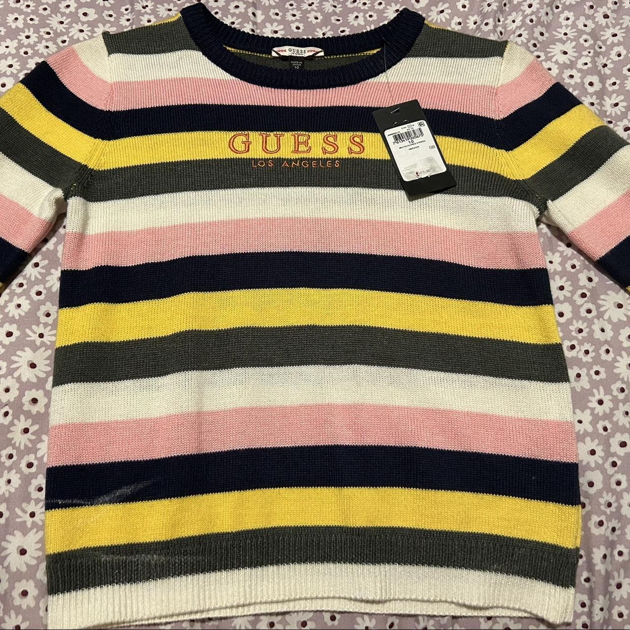 Guess striped store jumper