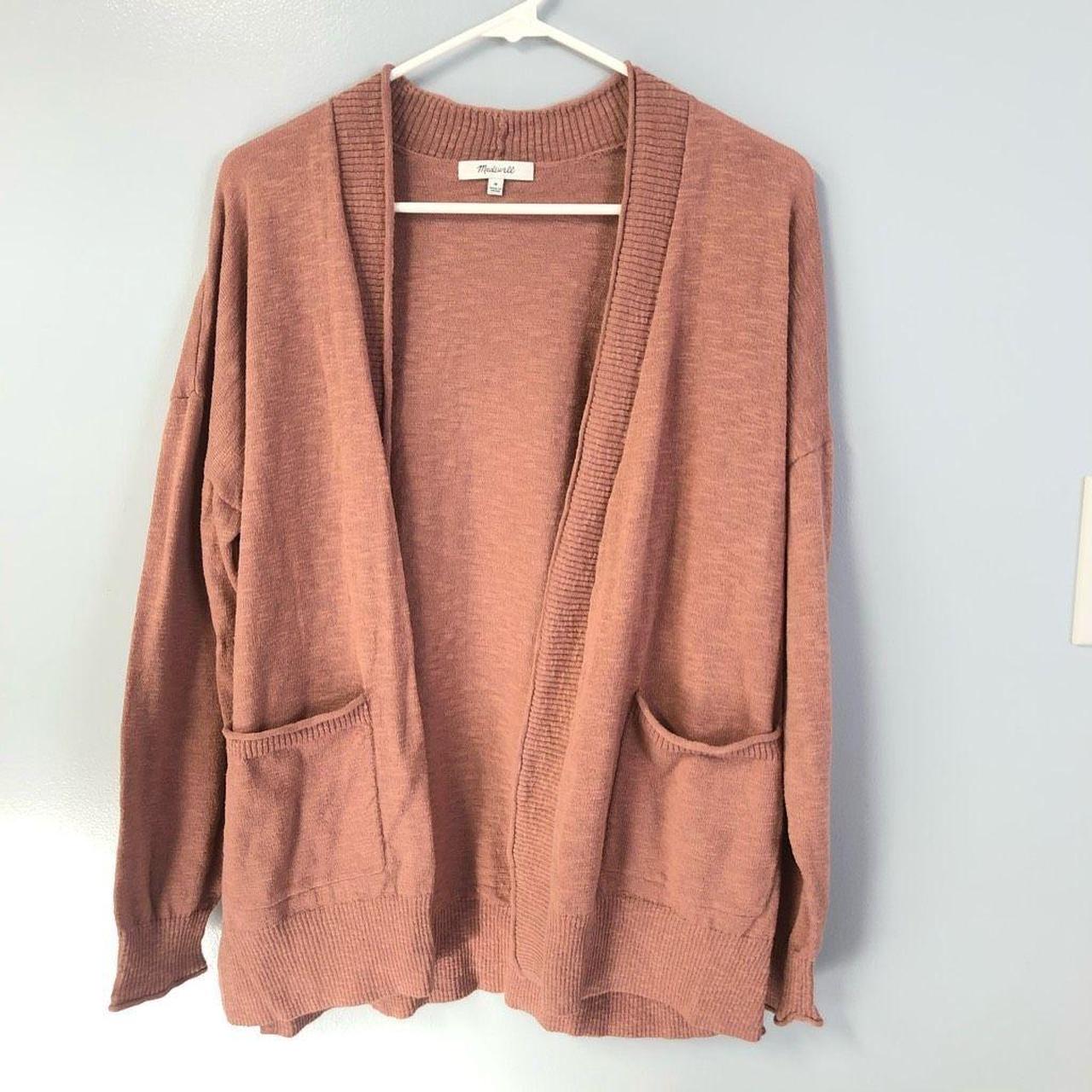 Madewell ryder hot sale cardigan pink