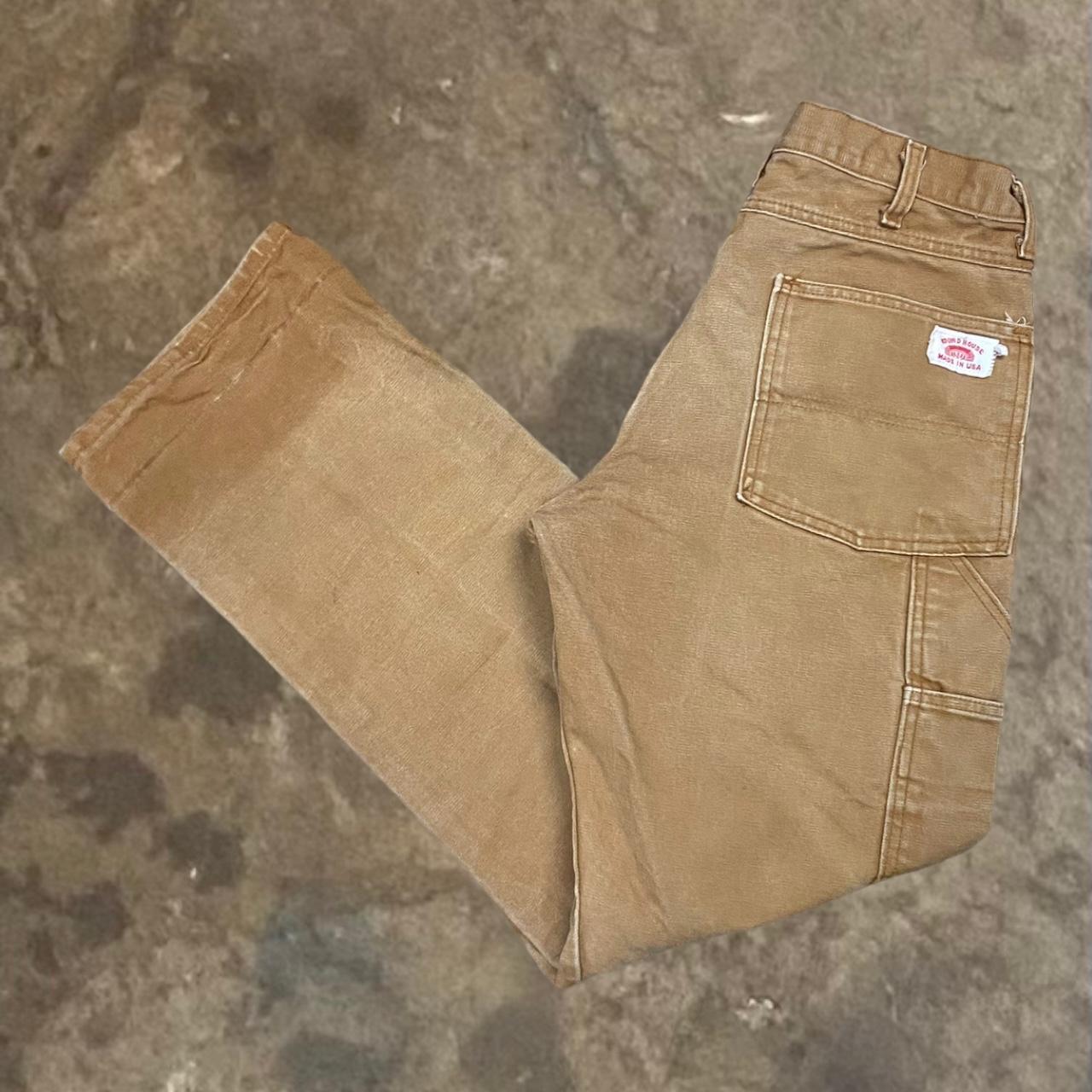Vintage Carhartt Double Knee Pants Made in USA size 32x32