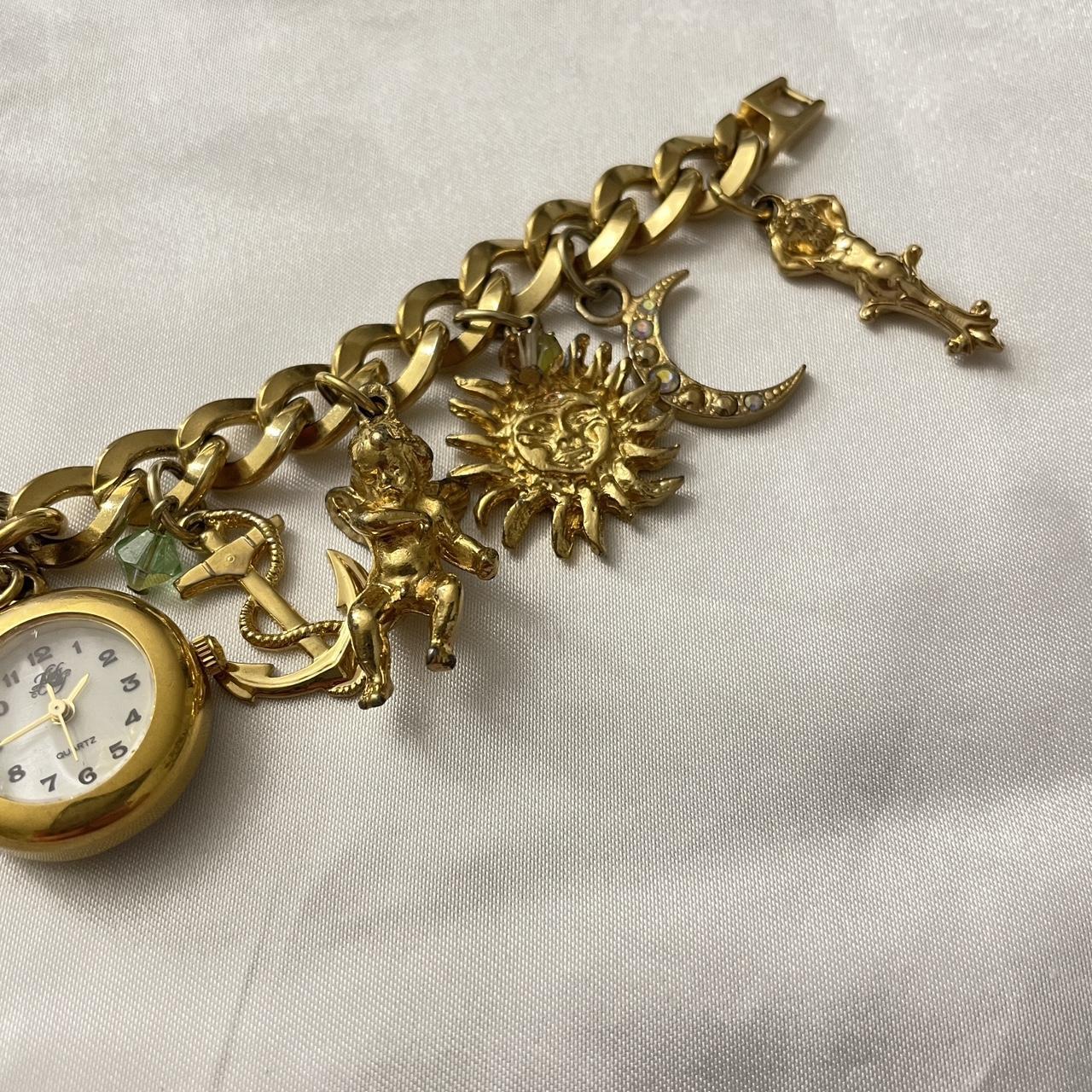 Kirk’s Folly Vintage Charm Watch Bracelet • •... - Depop