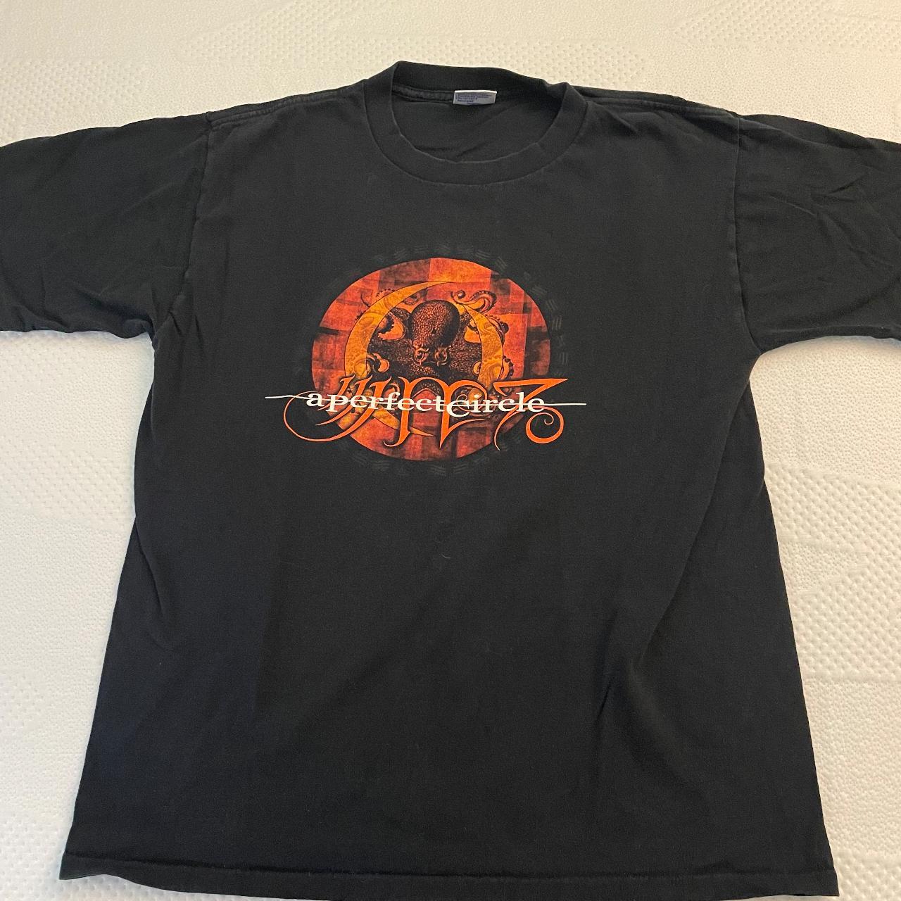 Vintage A Perfect Circle T Shirt 1990s Tour Single... - Depop